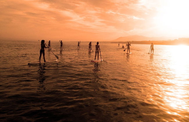 Paddle au coucher de soleil - Photo 3