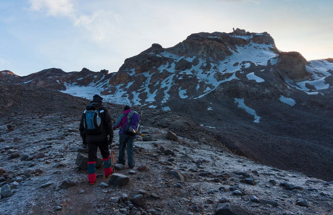Excursão à lagoa congelada do vulcão Carihuairazo - Foto 3