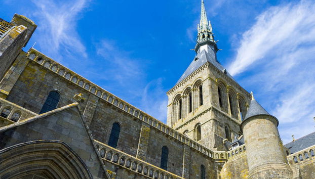 Ingresso da abadia do Mont Saint-Michel - Foto 2