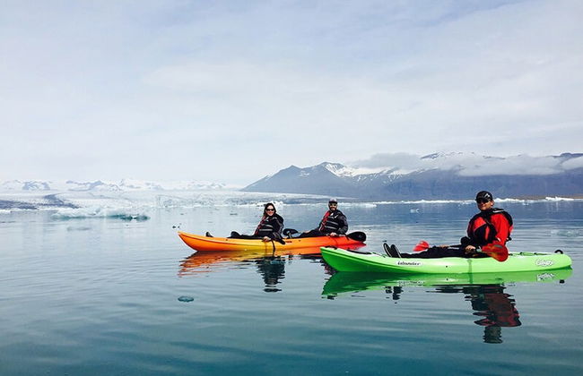 Tour en kayak por la laguna glaciar Jökulsárlón - Foto 3