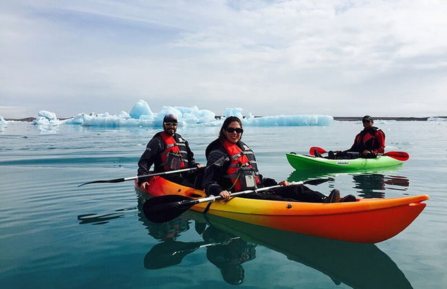 Tour en kayak por la laguna glaciar Jökulsárlón - Foto 4