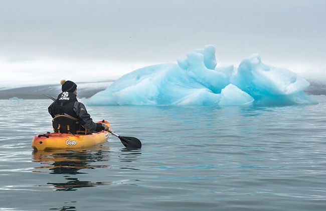 Tour en kayak por la laguna glaciar Jökulsárlón - Foto 5