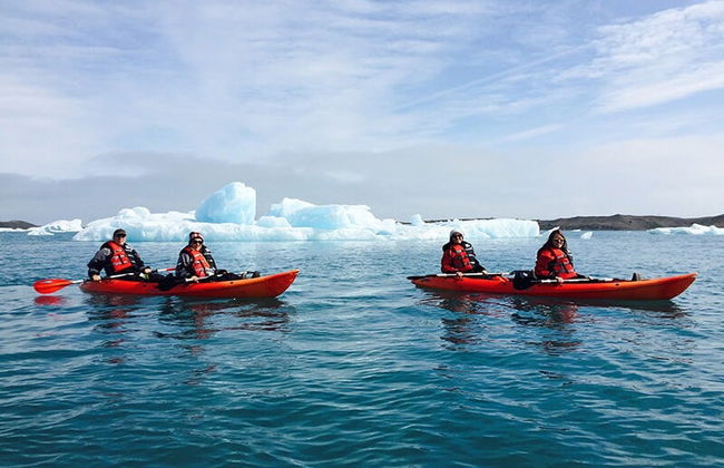 Tour en kayak por la laguna glaciar Jökulsárlón - Foto 2