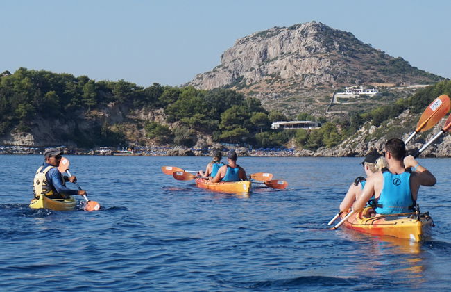 Tour en kayak por la costa de Rodas - Foto 8