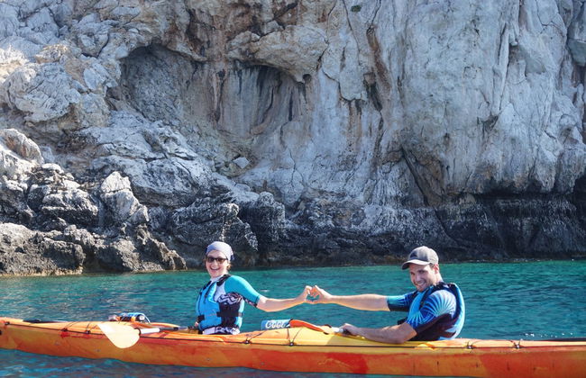 Tour en kayak por la costa de Rodas - Foto 5