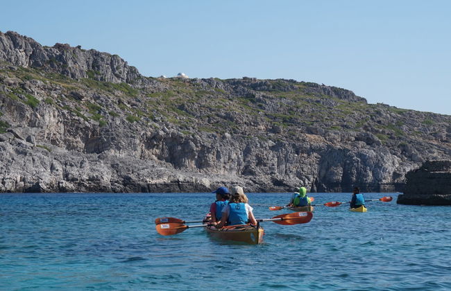 Tour en kayak por la costa de Rodas - Foto 2