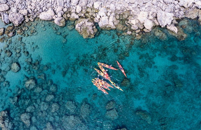 Tour en kayak por la costa de Rodas - Foto 4