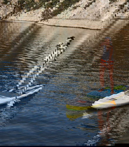 Foto de Paddle surf por el río Limia