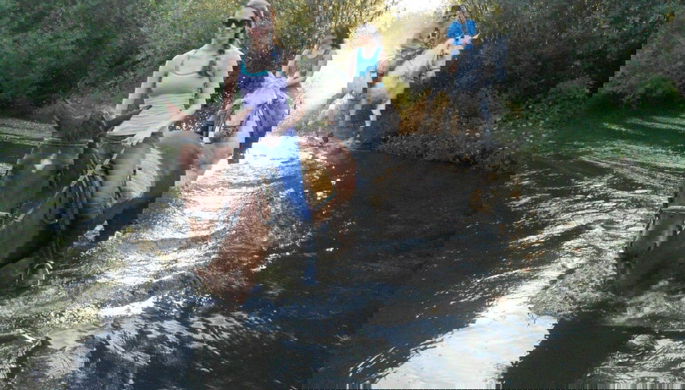 Paseo a caballo por las orillas del río Tormes - Foto 1