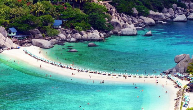 Excursion sur l'île de Koh Nang Yuan en bateau rapide - Photo 3