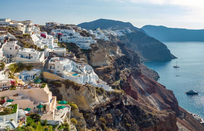 Excursion à Akrotiri, Plage Rouge et Oia - Photo 3