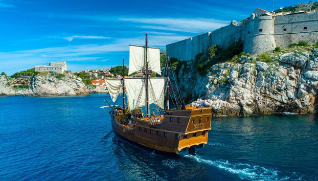 Cruzeiro ao entardecer por Dubrovnik - Foto 2