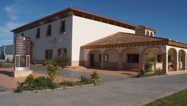 Outside the Romale winery