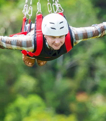 Foto - Flying Fox sul fiume Zambezi
