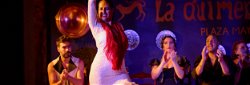 Espectáculo flamenco en el Tablao La Quimera