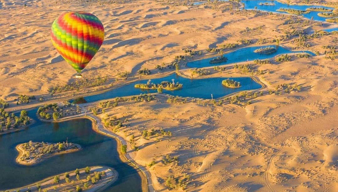 Giro in mongolfiera a Dubai - Foto 1