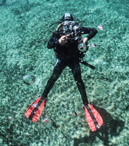 Foto de Bautismo de buceo en Tulum