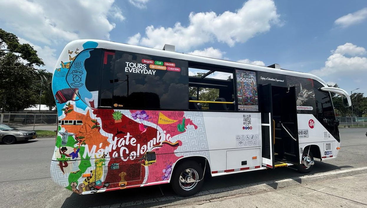 Ônibus turístico de Bogotá - Foto 1
