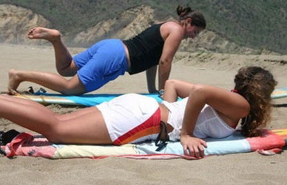 Cours de surf dans le parc national Machalilla - Photo 2