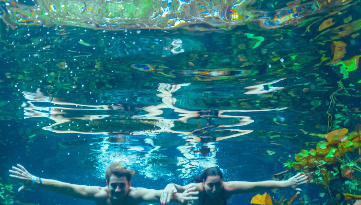 Paseo a caballo por Tulum + Snorkel en un cenote maya