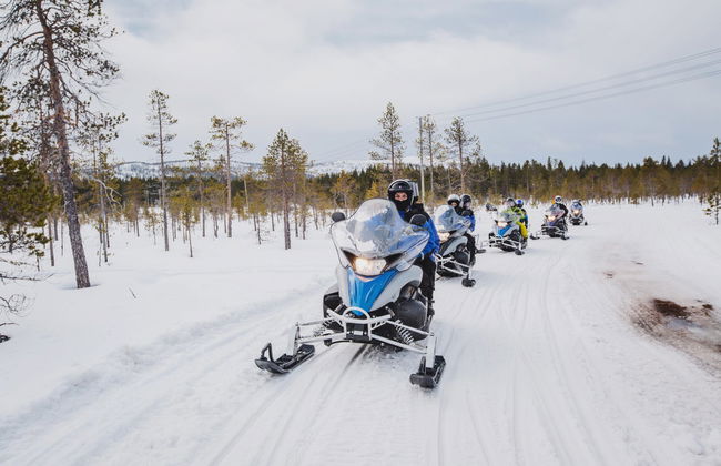 Paseo en moto de nieve por Kätkä - Foto 6