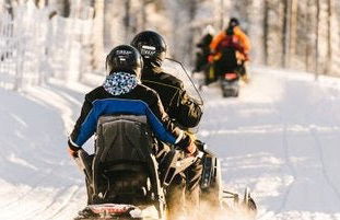 Passeio de moto de neve por Kätkä - Foto 5