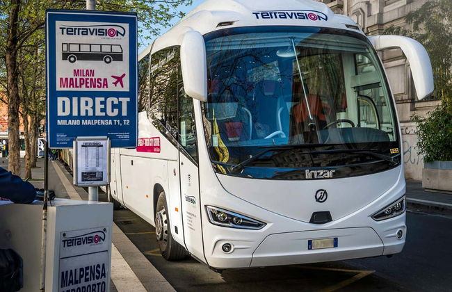 Ônibus entre o aeroporto de Malpensa e Milão - Foto 2