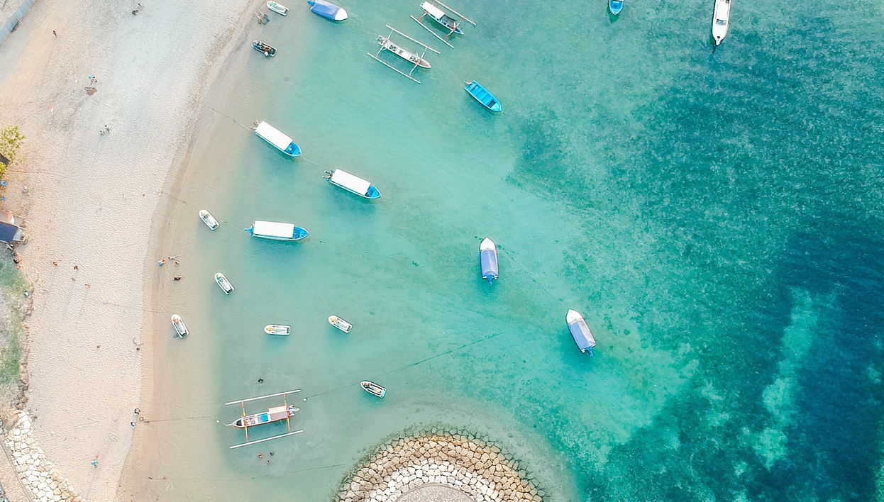 Transfert à Bali en bateau à moteur