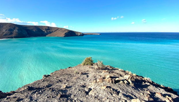 The beautiful Isla Espíritu Santo