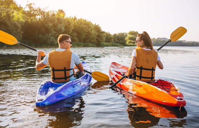Kayak o paddle surf + Snorkel por la isla de Sacrificios - Foto 1