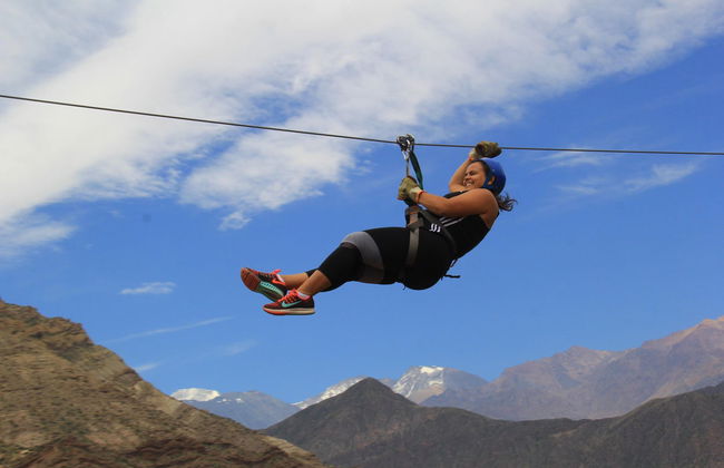 Ziplining over the Potrerillos Reservoir - Photo 4