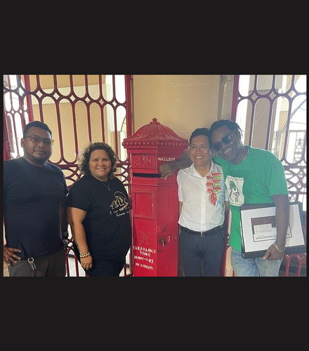 Foto de Tour de la Magenta de 1 centavo de la Guyana Británica