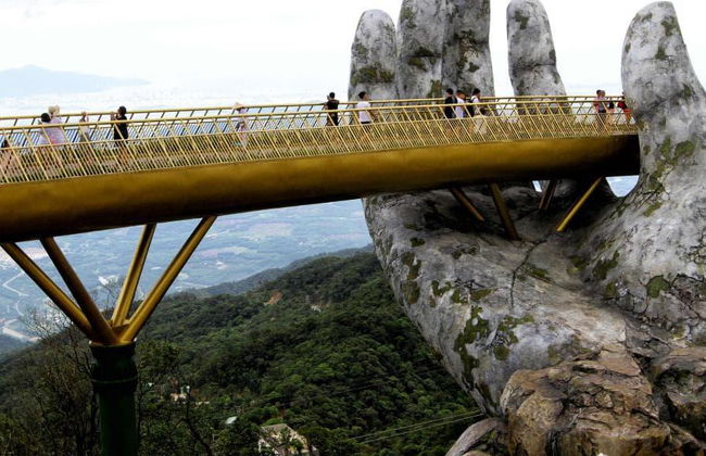 A Ponte Dourada nas Colinas de Ba Na - Tour de dia inteiro - Foto 4