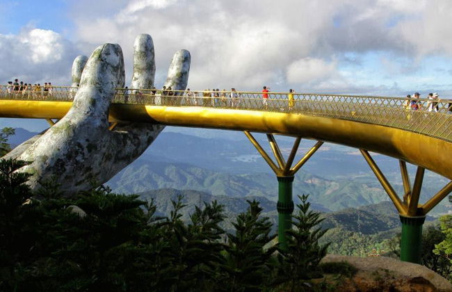 A Ponte Dourada nas Colinas de Ba Na - Tour de dia inteiro - Foto 5