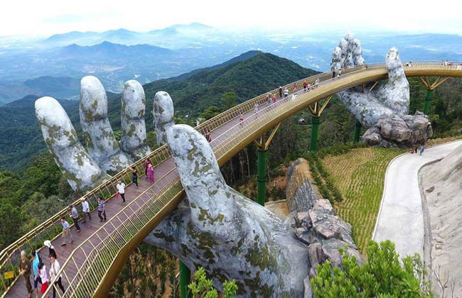 A Ponte Dourada nas Colinas de Ba Na - Tour de dia inteiro - Foto 1