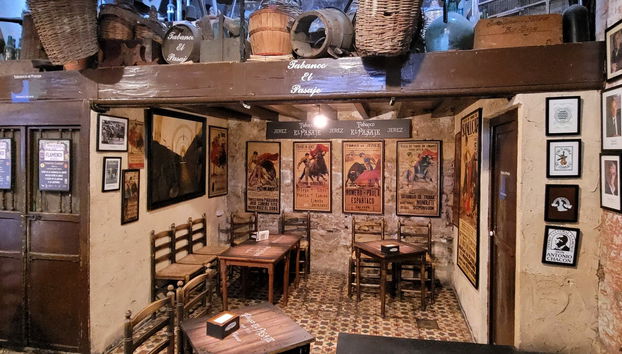 Intérieur d'un des tabancos que vous visiterez