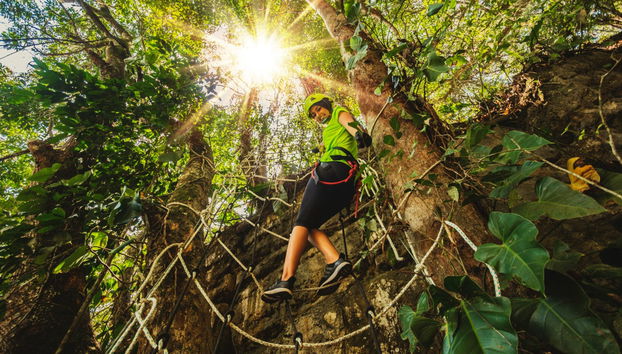 Disfrutando del tour de aventura en San Gil