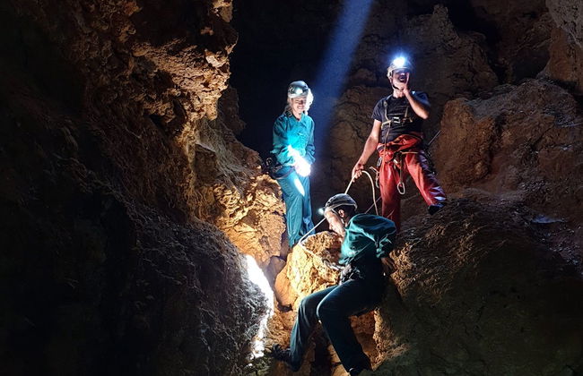Espeleología en la gruta de Lapa Verde - Foto 4