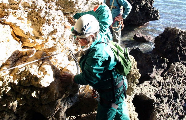 Espeleología en la gruta de Lapa Verde - Foto 6