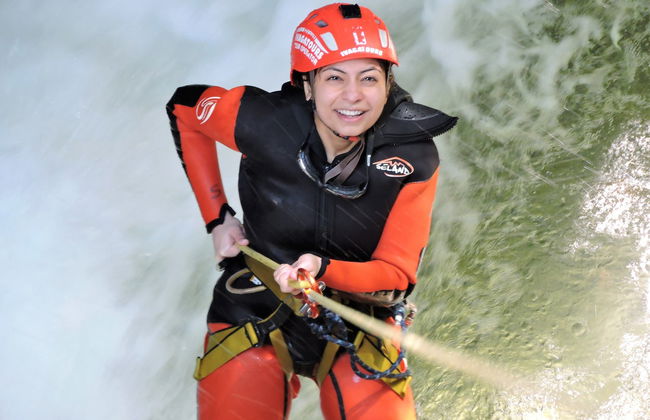 Canyoning no rio Cashaurco - Foto 4