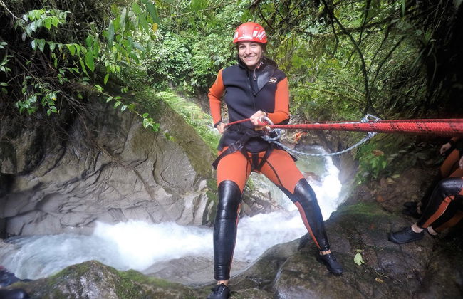 Canyoning no rio Cashaurco - Foto 5