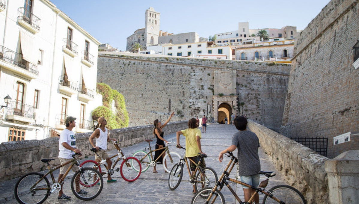 Visite à vélo dans Ibiza Ville - Photo 1