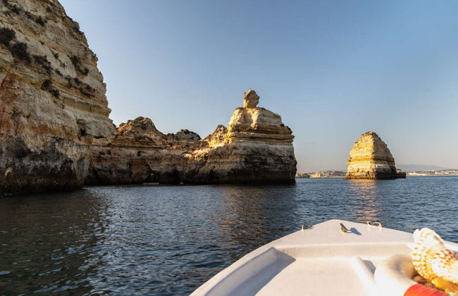 Paseo en barco por las cuevas de Ponta da Piedade con comida - Foto 3