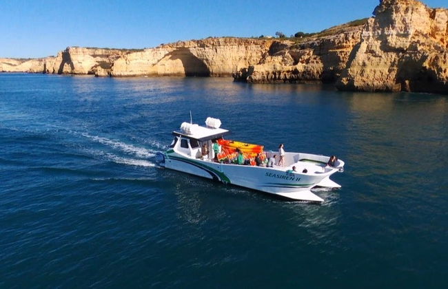 Giro in catamarano + Kayak alle grotte di Benagil - Foto 2