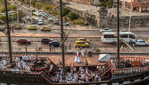 Balade en bateau pirate dans la baie de Carthagène - Photo 2