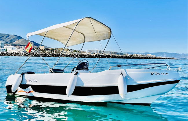 Private Boat Charter Without License in Benalmádena - Foto 5