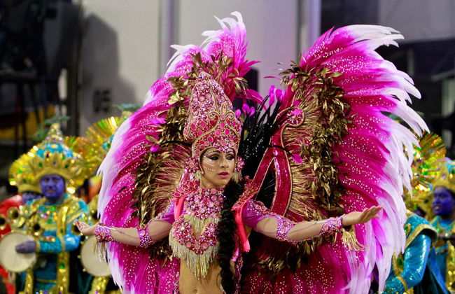 Sfilata di Carnevale a San Paolo in una zona VIP - Foto 6