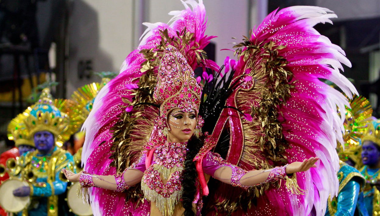 Défilé du carnaval de São Paulo dans la zone VIP - Photo 1