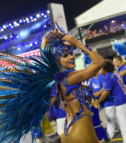 Foto de Desfile del carnaval de São Paulo en zona VIP