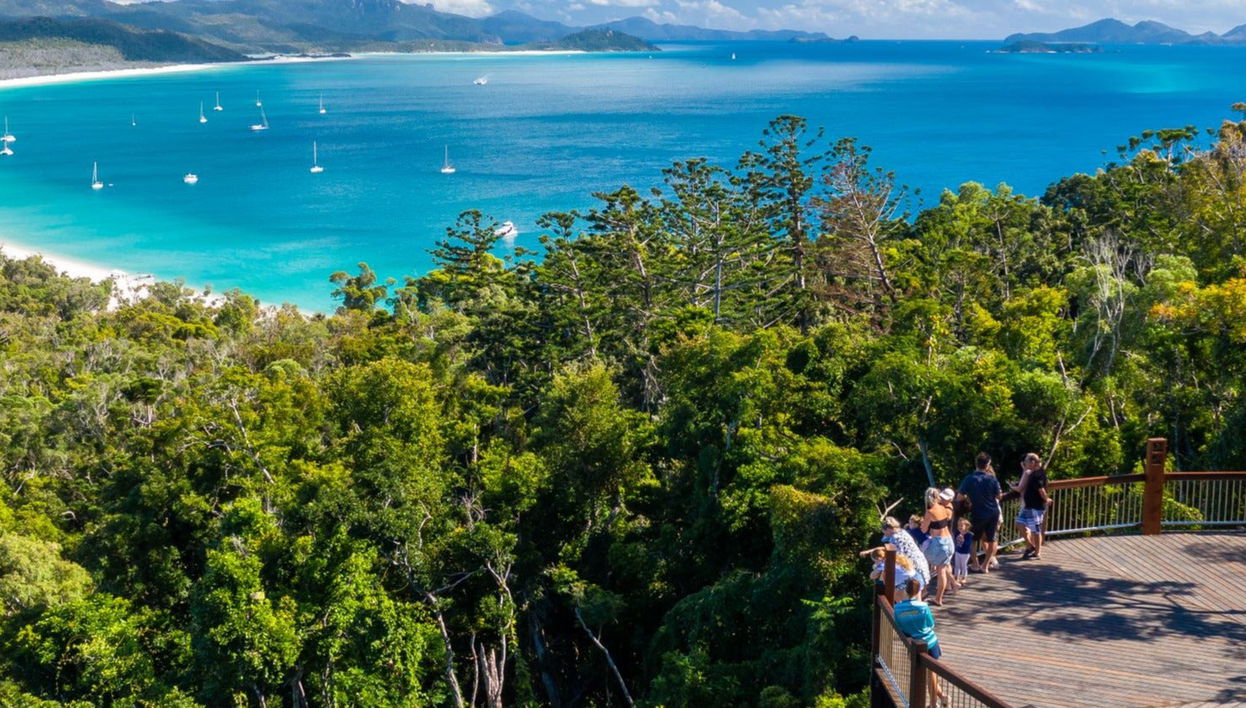 Excursão à ilha Whitsunday com snorkel